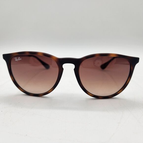 Ray-Ban Sunglasses RB4171 Erika Rubber Havana Brown Gradient Dark Brown Lens - Picture 5 of 16